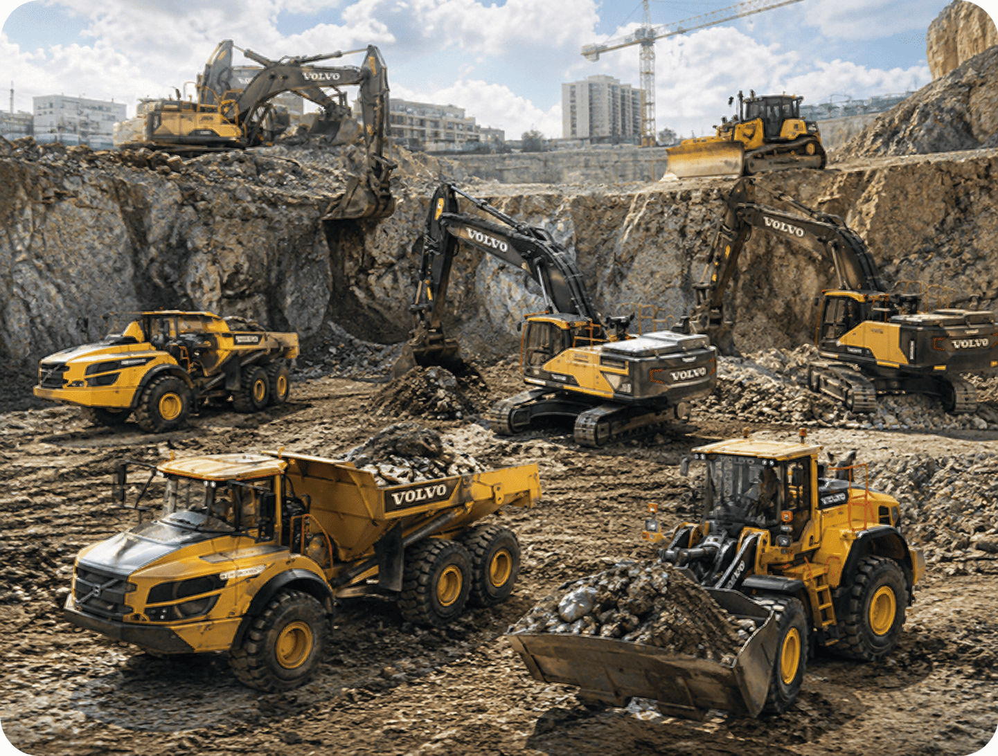 Volvo Baumaschinen
